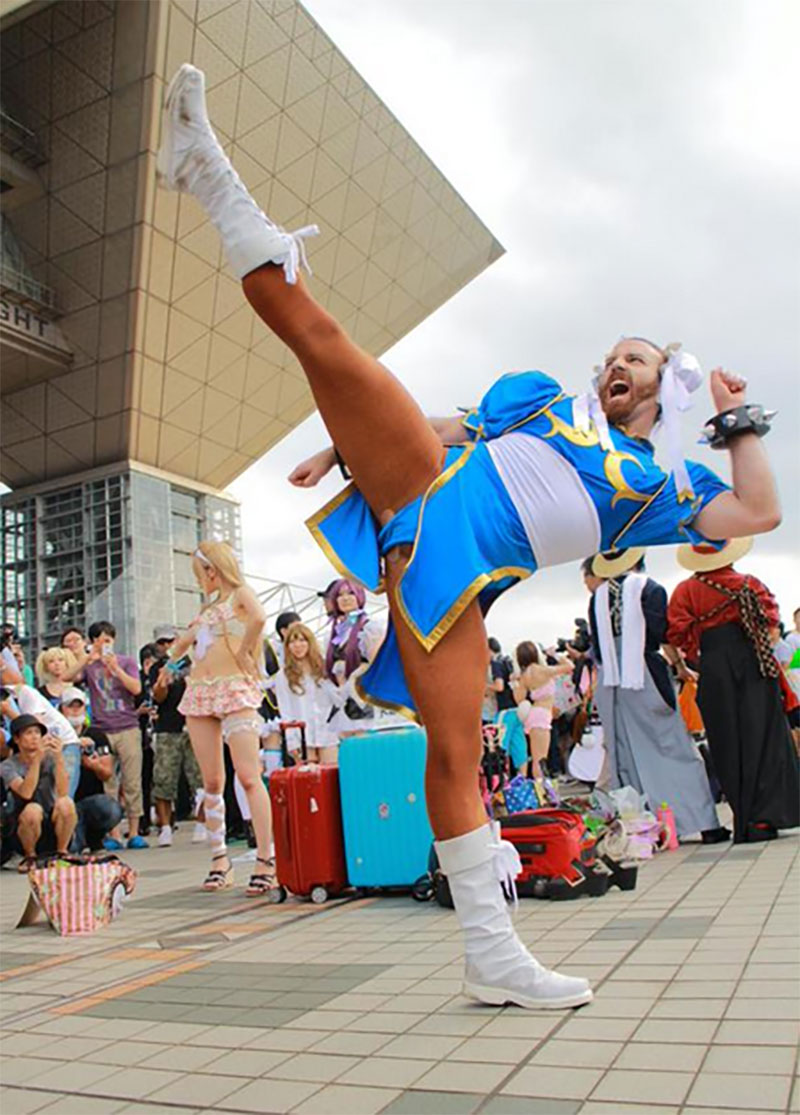 Illustration for article titled The Manliest Chun-Li Of All